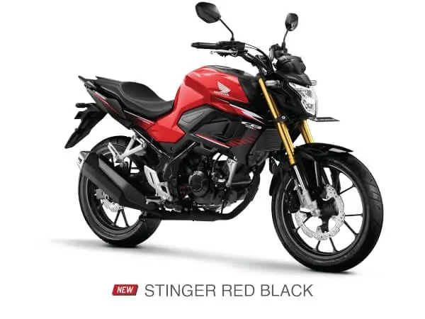 STINGER RED BLACK